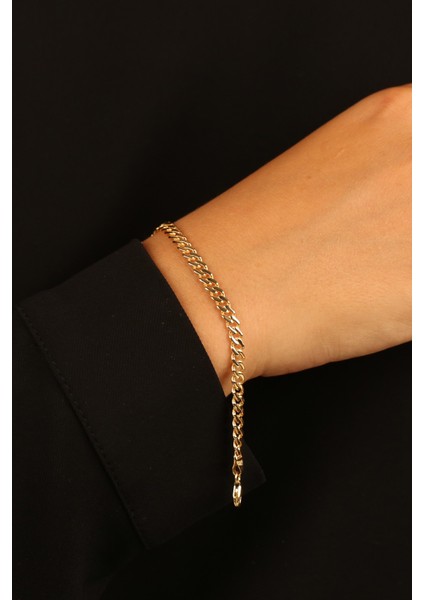 Ince Gurmet Model Altın Bileklik CGKBLK0353