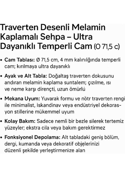 Star Orta Sehpa modelleri