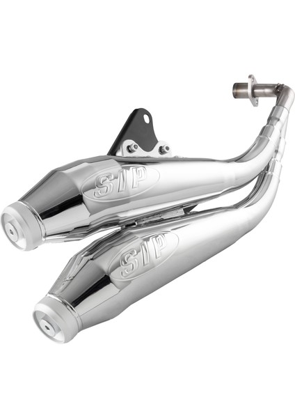 Vespa Primavera-Sprint 125-150 Çiftli Egzoz *krom* (2012-2023 ) / Sıp
