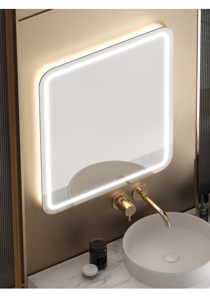 - Ibiza LED Aydınlatmalı Ayna - Tri-Color + Dimmer + Defogger