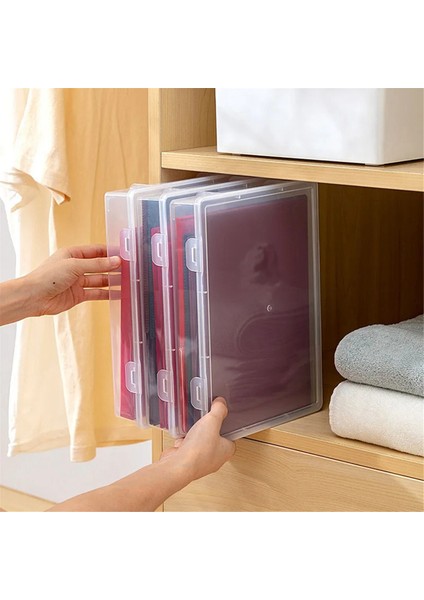 3pcs A4 Boyut Organizatör Kitap Organizatör Ofis Dosyası Kutusu Şeffaf Dosya Organizatör Çocuk Bulmaca Organizatörleri, M (Yurt Dışından) indirimleri