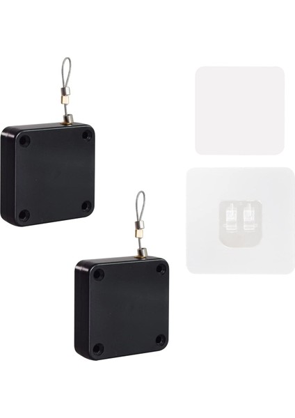 2 Paket Yumruksuz Otomatik Kapı Daha Yakın, Tünel Çekme ile Otomatik Kapı Daha Yakın, Ev Için Kapı Daha Yakın, Ofis (500G) (Yurt Dışından)