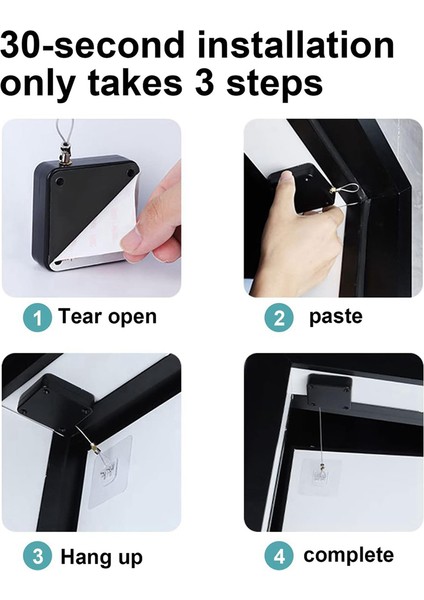 2 Paket Yumruksuz Otomatik Kapı Daha Yakın, Tünel Çekme ile Otomatik Kapı Daha Yakın, Ev Için Kapı Daha Yakın, Ofis (500G) (Yurt Dışından) fırsatları