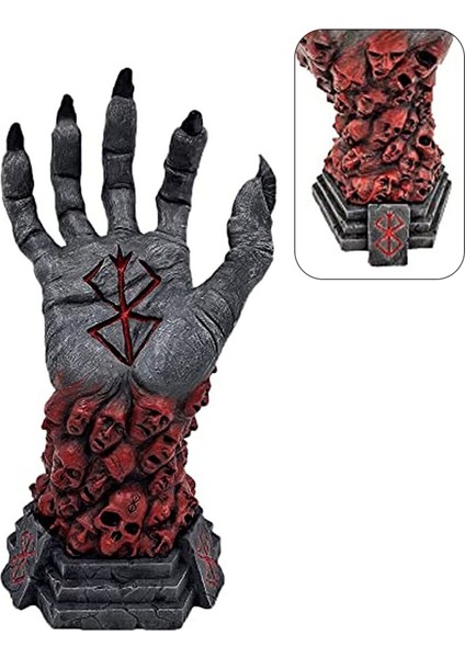 Heykel Berserk Eli Tanrı Şeytan Şeytan El Kafatası Rune Heykel Ofis Dekoru Için Heykel (Yurt Dışından) fırsatları