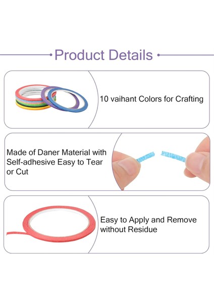 10 Rulo 1/8in Renkli Beyaz Tahta Ince Bant Beyaz Tahta Pinstripe Bant 10 Renk Beyaz Tahta Okul Ofis Evi Için Ince (Yurt Dışından) fiyatları