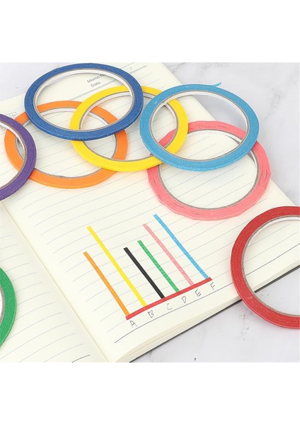 10 Rulo 1/8in Renkli Beyaz Tahta Ince Bant Beyaz Tahta Pinstripe Bant 10 Renk Beyaz Tahta Okul Ofis Evi Için Ince (Yurt Dışından) modelleri