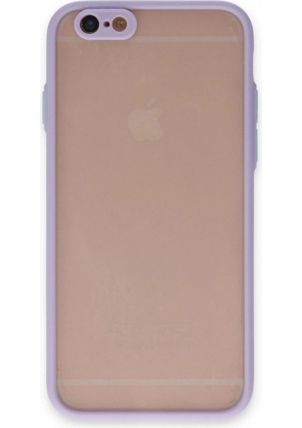 iPhone 6 Kılıf Montreal Silikon Kapak - Mor