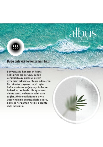 - Nova LED Aydınlatmalı Ayna - Tri-Color + Dimmer + Defogger fırsatları