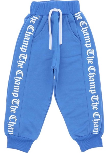 Champıon Baskılı Iki Iplik Şardonlu Eşofman Alt - Atabay - ATA30338.0 - Mavi - 5 Yaş - ATA30338.0-MAVI-5 Yaş Mavi