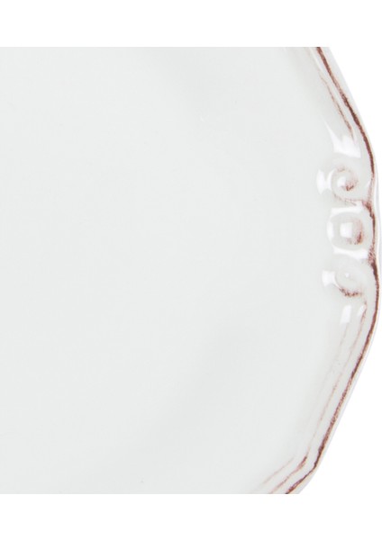 Ekru 6 Lı Servis Tabağı Seti - 25 cm