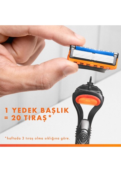 Fusion Yedek Tıraş Bıçağı 4'lü