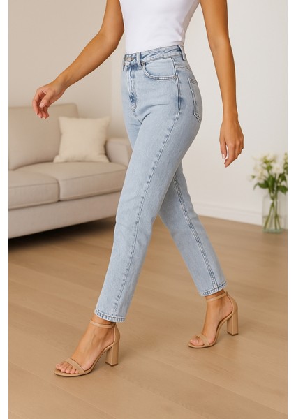 Kadın Yüksek Bel Soho Boyfriend Jean C599 fiyatları