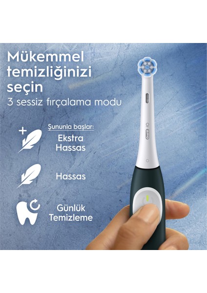 iO 2 Şarjlı Diş Fırçası - Yeşil, Seyahat Kabı ile