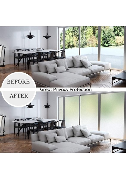 Gizlilik Pencere Film Kendi Kendinden Yapışkan Buzlu Cam Film Opak Ofis, Banyo Oturma Odası Için Tutkal Yok Statik Yapış Çıkartma (Yurt Dışından) modelleri