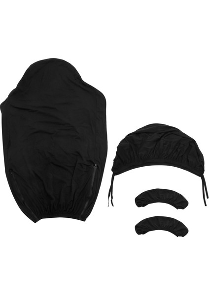 Elastik Elektrikli Oyun Sandalye Ev Ofisi Internet Kafe Dönen Armola Streç Sandalye Kılıfları (Siyah) Kapsar (Yurt Dışından)