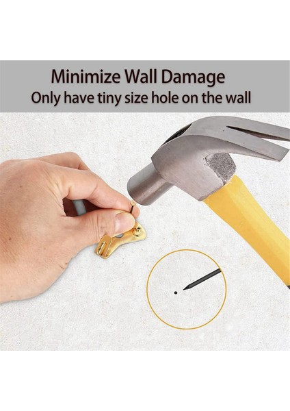 120PCS Resim Asma Kiti, Resim Askıları Çeşitli Kit Ağır Duvar Kancaları, Tuval, Ofis Resimleri, Saat Için (Yurt Dışından) modelleri