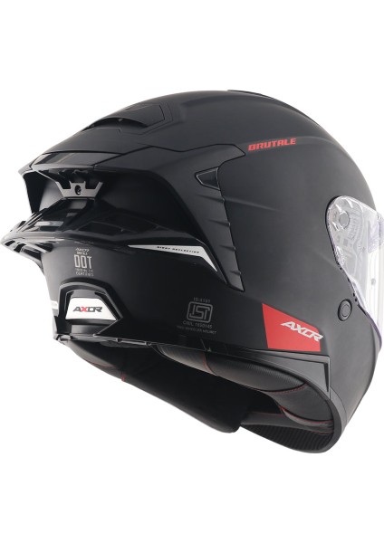 Brutale Sc 2025 Üretim Mat Siyah / Dual Spoıler