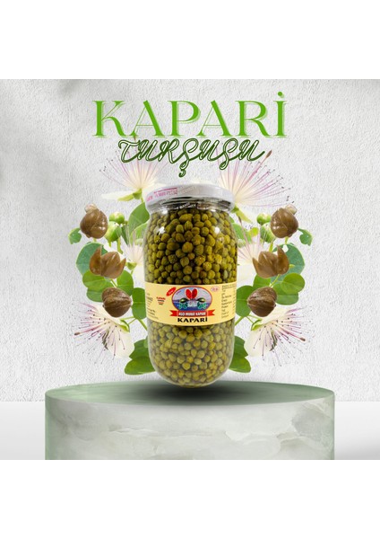 Kapari Tomurcuğu Turşusu Nonpori (Ince Kapari) 1.285 gr. fiyatları