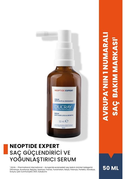 Neoptide Expert Saç Güçlendirici ve Yoğunlaştırıcı Serum 50 ml x2