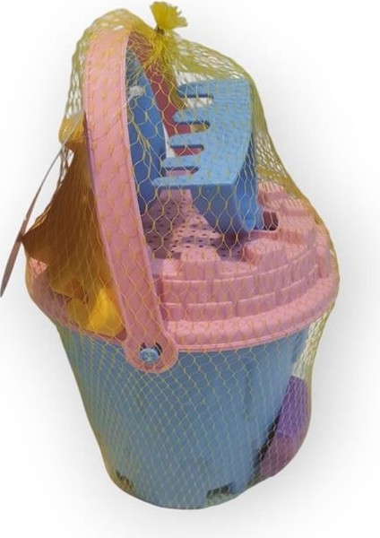 Renkli Kovalı Kum Seti Plaj ve Bahçede Eğlenceli Oyunlar