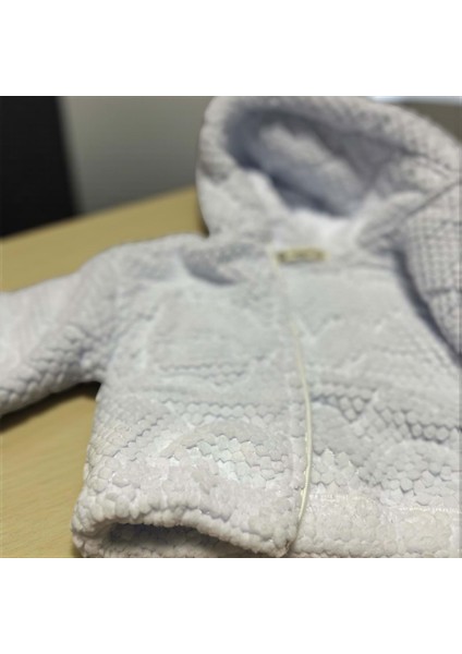 Kapşonlu Welsoft Hırka - Love Maxx - 5231HP - Beyaz - 18 Ay - 5231HP-BEYAZ-18 Ay Beyaz fiyatları