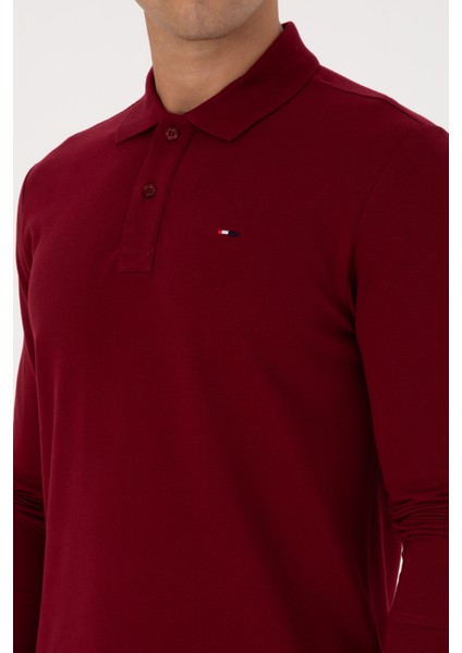 Erkek Bordo Sweatshirt 50315941-VR014