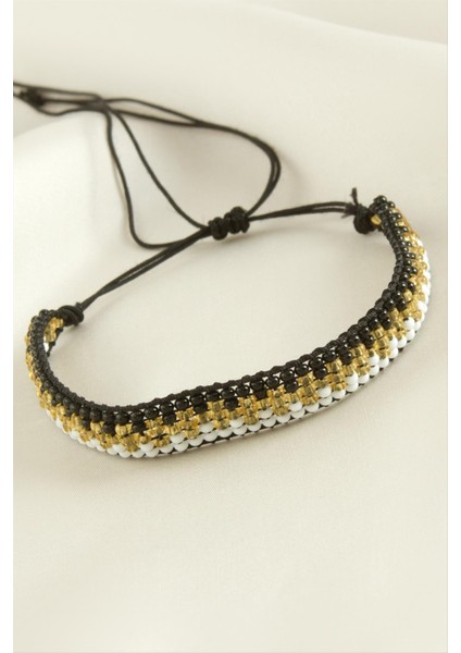 Msa-Shop Miyuki Etnik Bileklik-Siyah fiyatları