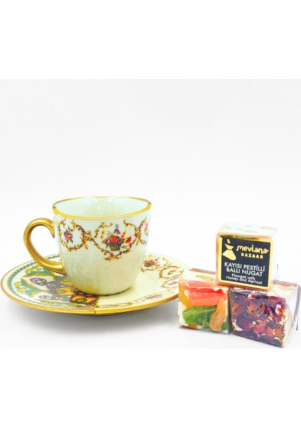 Iki Desenli Verde 6’lı Kahve Takımı