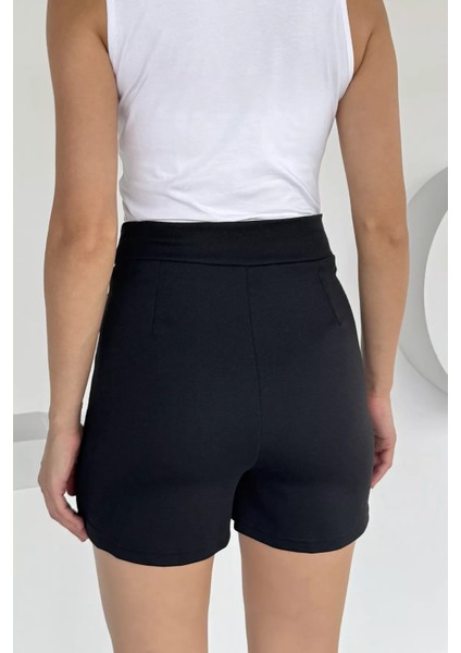 Kadın Gold Toka Detaylı Mini Şort Etek P-00018437 fırsatları