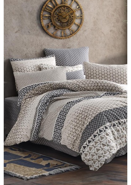 Castello Çift Kişilik Nevresim Takımı Bej