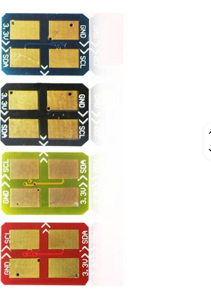 Xerox Phaser 6110 Mavi Toner Chipi 1k modelleri