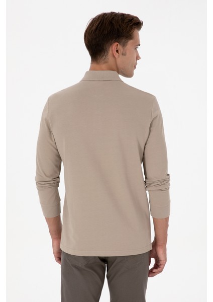 Erkek Koyu Bej Sweatshirt 50315941-VR088 indirimleri