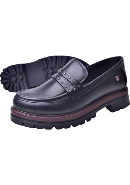 Kadın Deri Loafer Ayakkabı D25KA-3175