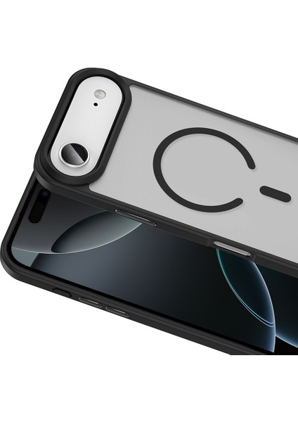 iPhone 17 Air Kılıf M-Safe Şarj Özellikli Mat Arka Yüzey Sio Kılıf fiyatları