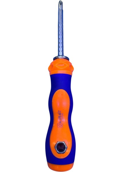 Çok Amaçlı Çift Uçlu Tornavida | Yıldız & Düz Uç | Çift Yuvalı Ergonomik Sap modelleri