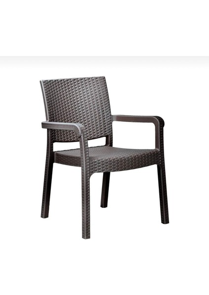 Troya 2 Kişilik Plastik Masa Sandalye Takımı Bahçe, Balkon ve Kafe Için Ideal modelleri