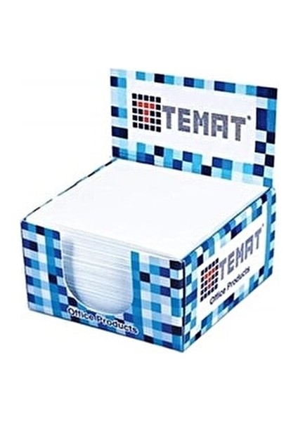 Küp Bloknot Beyaz 8x8 cm 100 Adet Not Kağıdı Ofis Kullanımı İçin fiyatları