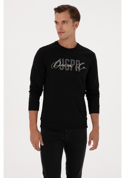 Erkek Siyah Sweatshirt 50315570-VR046 modelleri