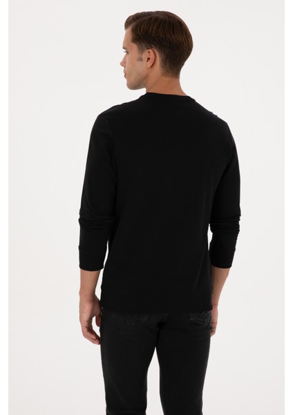 Erkek Siyah Sweatshirt 50315570-VR046 indirimleri