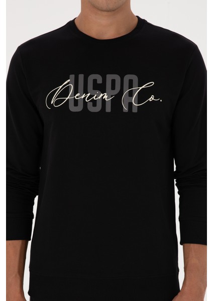 Erkek Siyah Sweatshirt 50315570-VR046