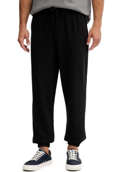 Erkek Siyah Jogger Eşofman Altı LV00NM2931