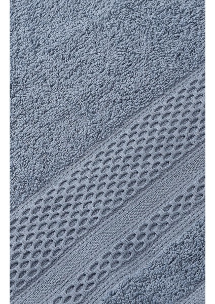 Softy - %100 Doğal Pamuklu Misafir Banyo / Mutfak Havlusu - 30X50 cm Mavi fiyatları