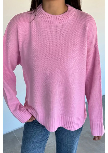 Kadın Bisklet Yaka Triko Kazak P-00018507 fiyatları