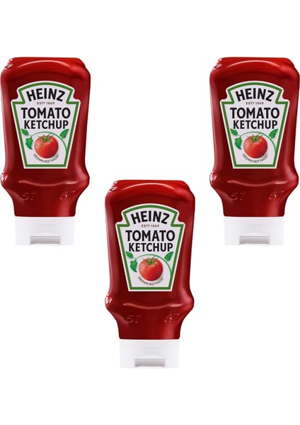 Tomato Ketchup Acılı Ketçap 375 gr x 3 Adet