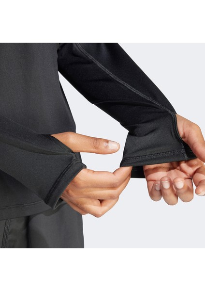 Otr B Hzip Kadın Siyah Günlük Sweatshirt.- indirimleri