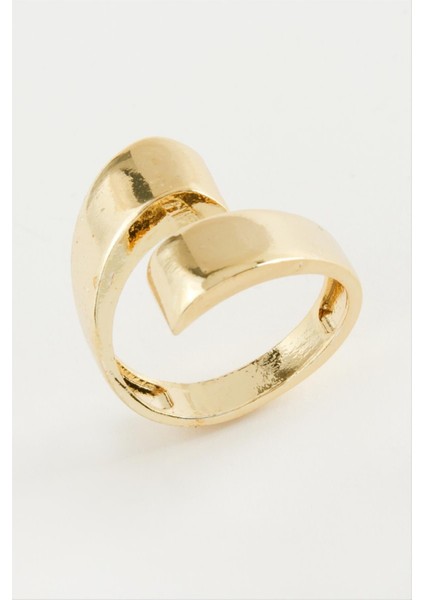 Msa-Shop Oval Metal Yüzük-Sarı fiyatları