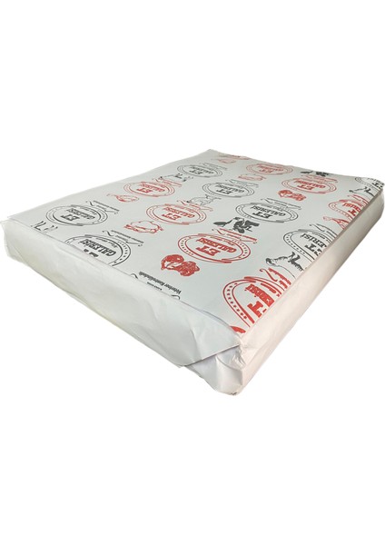 Lamineli Kasap Kağıdı 50X70 cm 10 kg Baskılı Ambalaj
