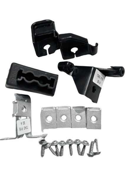 1paır Ön Far Braketi Onarım Montaj Kitleri Bmw 5 Serisi F10-2016 F07 F11 F18 63117343917 63117343918 (Yurt Dışından) indirimleri