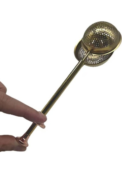 Gold Renkli Paslanmaz Çelik Pratik Çay Süzgeci fırsatları