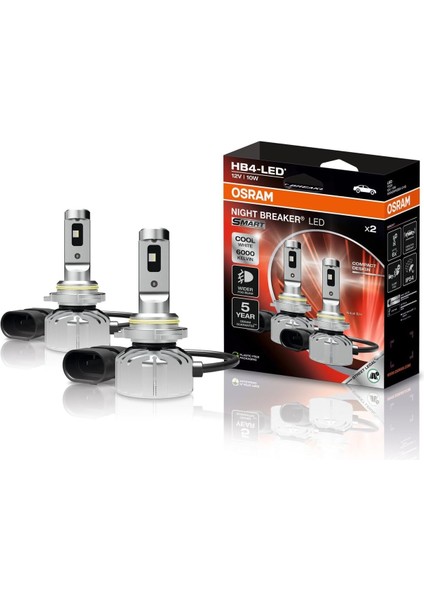 Night Breaker LED Smart Hb4 9006 Far Ampul Seti 6000K (1 Tk - 2 Ad.)